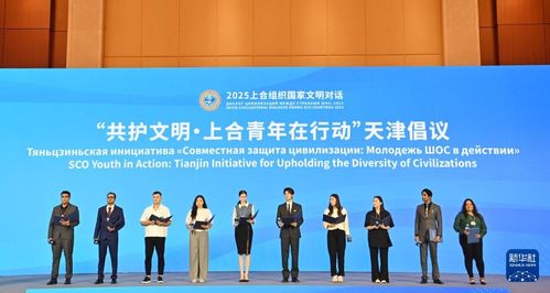 天津共繪文明新圖景 2025上合組織國家文明對話大會廣告設(shè)計理念解讀